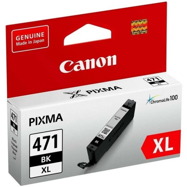 Картридж для принтера и МФУ Canon CLI-471XLBK черный, [0346c001]