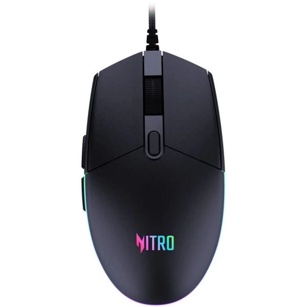 Мышь Acer Nitro OMW400 оптическая, проводная, USB, черный zl.mceee.02u