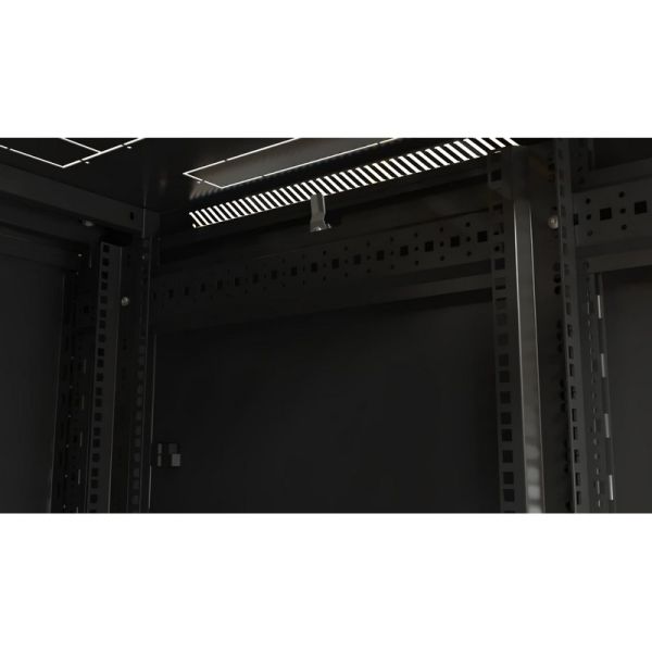 Шкаф коммутационный HyperLine TTB-3268-DD-RAL9004 черный