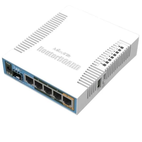 Wi-Fi роутер MikroTik hAP ac (RB962UIGS-5HACT2HNT) AC1750 бeлый